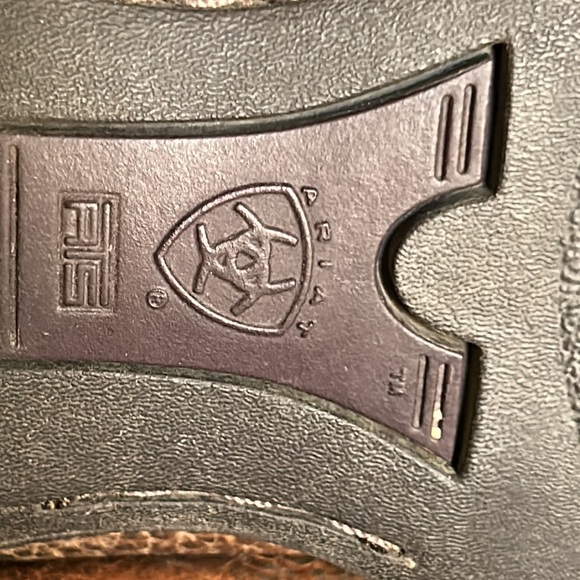 Ariat ATS Advance torque stability western QuickDraw square toe size 9D boots - Picture 8 of 16